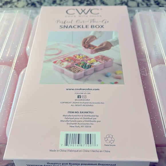 CWC Sparkly Pink Snackle Box - Picture 7 of 11